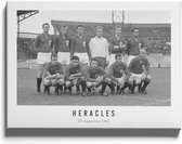 Walljar - Heracles '63 - Zwart wit poster met lijst