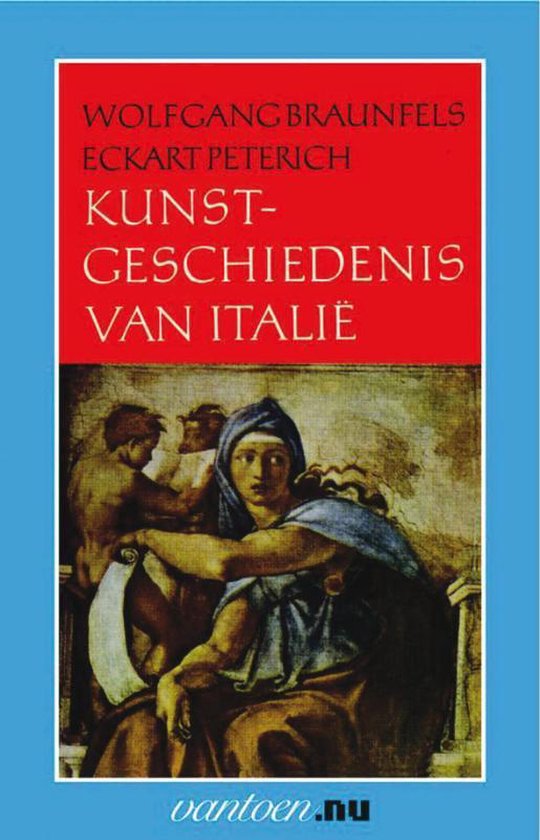 Cover van het boek 'Kunstgeschiedenis van Italië' van W. Braunfels