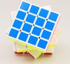 Afbeelding van het spelletje Speed Cube Pro 4x4 - Breinbreker - Cube - Wit - Puzzelspeelgoed - Educatief - Puzzel - Hersenkraker