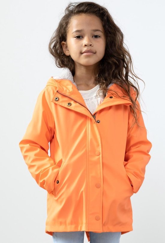 Sissy-Boy - Oranje regenjas met teddy voering | bol.com