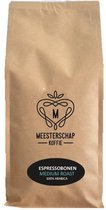Meesterschap | Espresso koffiebonen | Medium roast |  Zak 8 x 1 kg