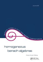 Lecture Notes in Pure and Applied Mathematics - Homogeneous Banach Algebras