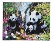 Craft Buddy Crystal Art Kit Diamond Painting Panda's 40x50 cm