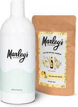 Marley's Amsterdam starterspakket | Duurzame en natuurlijke shampoo | Bier & Wierook + Herbruikbare shampoo fles | Shampoo starterskit | Maak je eigen duurzame en natuurlijke shamp