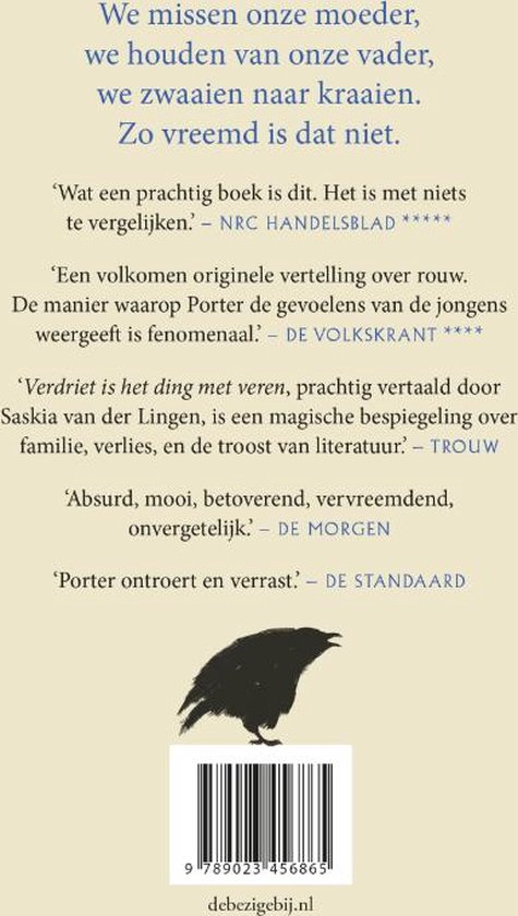 Verdriet is het ding met veren