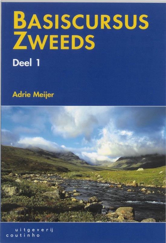 Cover van het boek 'Basiscursus Zweeds / 1 / deel Leerlingenboek / druk 2' van Adrie Meijer