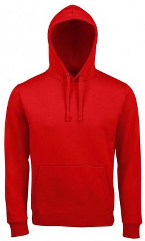 SOLS Unisex Volwassenen Spencer Hooded Sweatshirt (Rood)