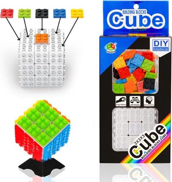 Afbeelding van het spel Cube - Cubes - Speelgoed - Kubussen - Breinbreker