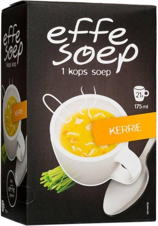 Foto: Effe soep 1 kops soep 21 175ml kerrie 