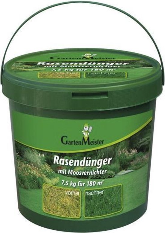 10 kg gazonmeststof met onkruidverdelger