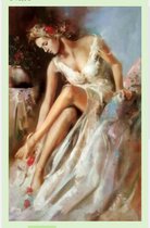 Diamond Painting Balerina 20x30 cm Ronde Steentjes-Mona Lisa