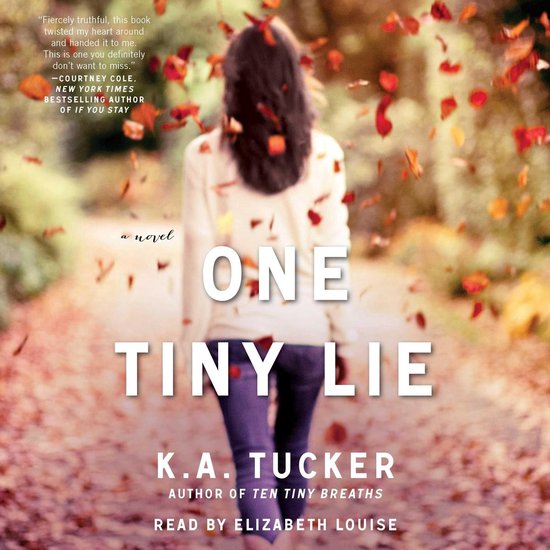 One Tiny Lie - cover