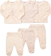 3 pyjama's | 6-pack Baby Tops + Pants | MIX & MATCH | 0-3 mnd