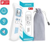 Digitale Voorhoofd- en Oorthermometer – Infrarood Koortsthermometer voor Lichaam en objecten – Medische Thermometer