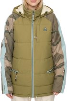 Burton Wintersportjas - Maat L  - Vrouwen - donkergroen/roze