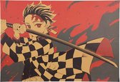 Poster - Demon Slayer Anime Nichirin Blade - 35 X 51 Cm - Multicolor