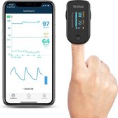 UltraMed® Wellue Smart Professionele Saturatiemeter/Pulseoximeter SpO2 Monitor-Vinger Zuurstofmeter met App  - Saturatiemeters -  Hartslagmeter  - OLED Scherm - Medisch Apparaat -