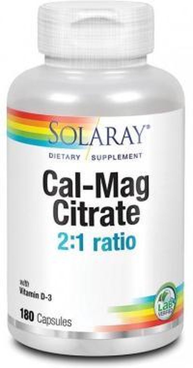 Calcium magnesium citraat 2:1 Vitamine D3