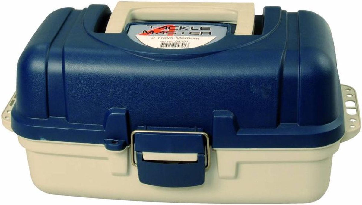 Albatros Tackle Master - Viskoffer Met 2 Laden - 34 x 20 x 16 cm - Blauw