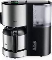 Braun KF5105BK Domestic Home Koffiemachine RVS/Zwart