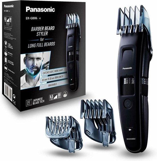 wit schade ongerustheid Panasonic ER-GB86-K503 - baardtrimmer - | bol.com