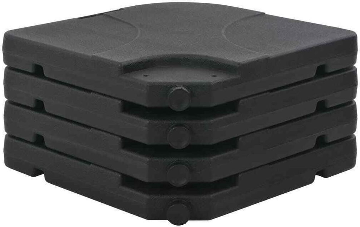 4gardenz universele 4-delig Parasolvoet Verzwaring set - tot 80 kg