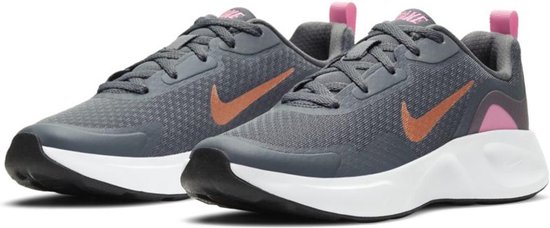 Baskets pour femmes Nike - Taille 38,5 - Unisexe - gris / rose / orange |  bol.com