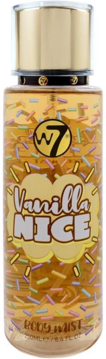 W7 Body Mist - Vanilla NICE 250ml