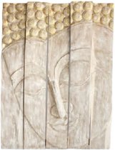 Fine Asianliving Thaise Buddha Paneel Handgemaakt Van Stevige Boomstam L150xH200cm