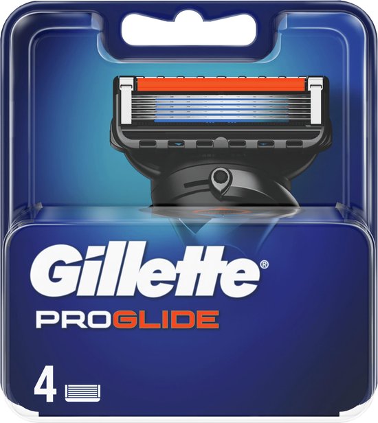 Gillette ProGlide Scheermesjes Voor Mannen - 4 Scheermesjes - Gillette