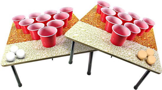 Ensemble de jeux de société Beer Pong, gobelet à boire, plastique