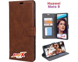 EmpX Telefoonhoesje - Book Case - Geschikt Voor Huawei Mate 9 - Bruin |  bol.com