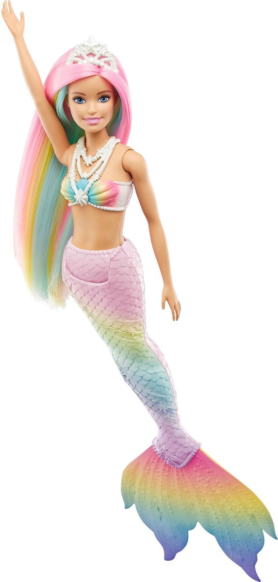 Barbie Dreamtopia Regenboogmagie - Zeemeerminpop Blond — afbeelding 4