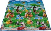 Kinder Speelmat - 175 x 200 cm - Opvouwbaar Educatief Speelkleed