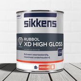 Sikkens - Rubbol XD High Gloss - Wit - 1 liter