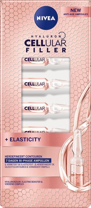 NIVEA CELLular Filler +ELASTICITY Ampullen - 7 x 1,2ml
