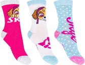 Paw Patrol Nickelodeon sokken per setje van 3 stuks. Meisjes. Maat: 23-26.