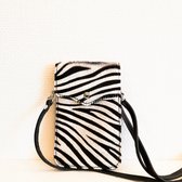 Kosmeoo Bags Dames Crossbodytas Leer Zebraprint
