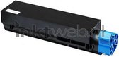 FLWR - Toner / 45807106 / Zwart - Geschikt voor Oki