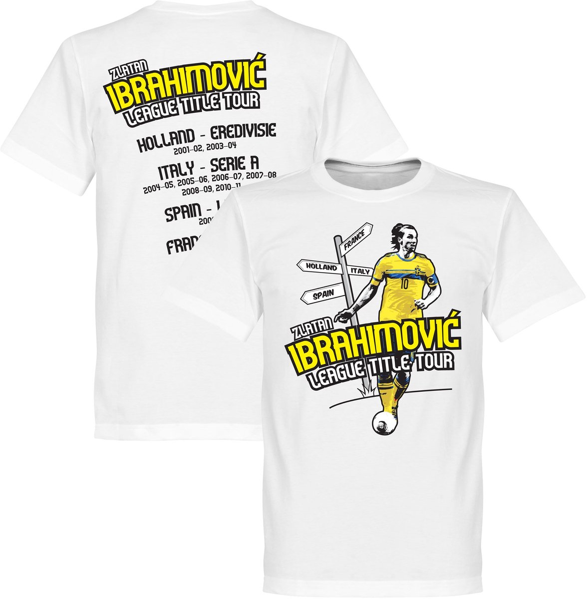 Zlatan Ibrahimovic Tour T-Shirt - 3XL