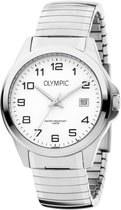 Olympic OL72HSS262 Phoenix Horloge - Staal - Zilverkleurig - 38mm