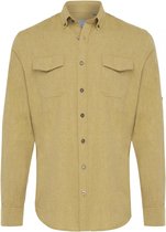 Tresanti Heren Overhemd Geel Flanel Button Down Regular Fit - 42
