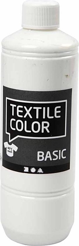 Textile Color Basic. blanc. 500 ml [HOB-34154]