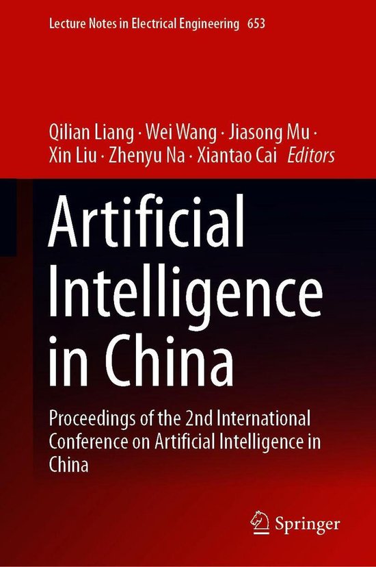 Lecture Notes in Electrical Engineering 653 - Artificial Intelligence ...