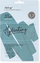 Hydrating Facial Gel Mask (3 X 7 G) - Intensive Moisturizing Face Mask