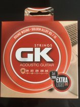 GK 2030, snaren voor akoestische gitaar "Extra Light" 010-046
