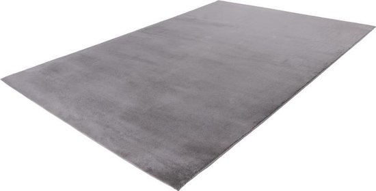 Lalee Paradise - Superzacht - Hoogpolig - effen Vloerkleed – Fluffy - Tapijt – Karpet - 200x290 cm zilver