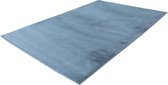 Lalee Paradise - Superzacht  - Hoogpolig - Vloerkleed – Fluffy - Tapijt – Karpet - 80x150 baby blauw