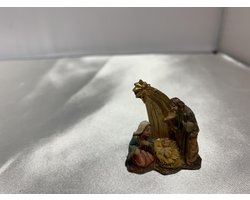 Set van 2 kerststallen