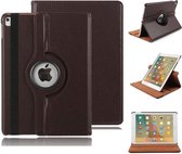 Geschikt voor Apple iPad Air 4 (2020) 10.9 inch Multi Stand Case - 360 Draaibaar Tablet hoesje - Tablethoes - Bruin